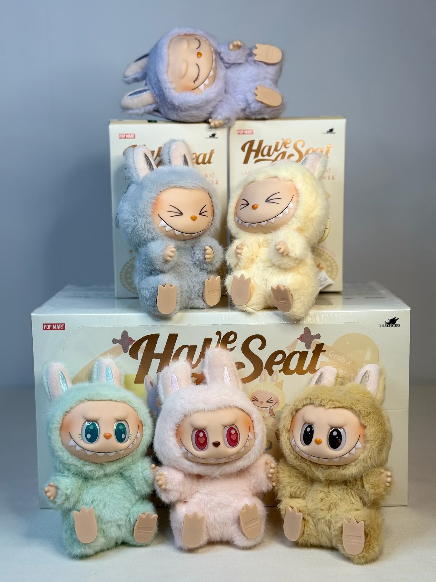 THE MONSTERS – Have A Seat Vinyl Plush (Guaranteed Sealed Boxes)